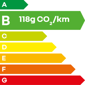 B 118g CO2/km