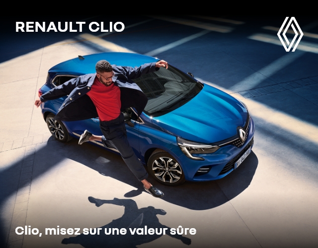 RENAULT CLIO - Clio, misez sur une valeur sûre