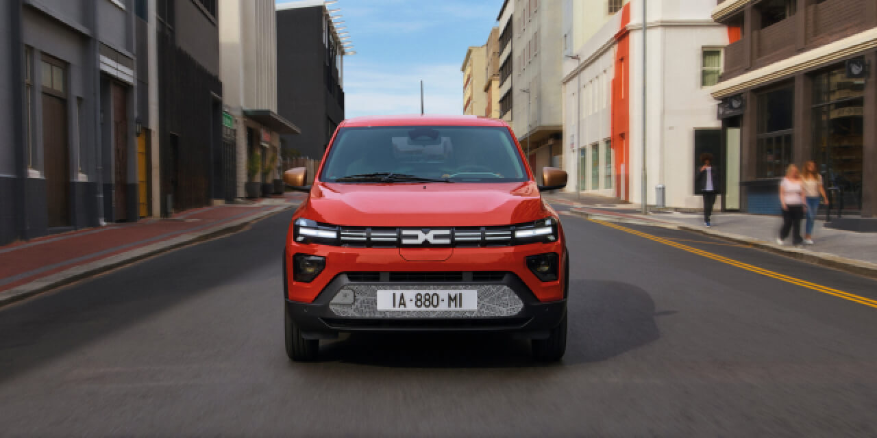 Nouvelle Dacia Spring 100% électrique